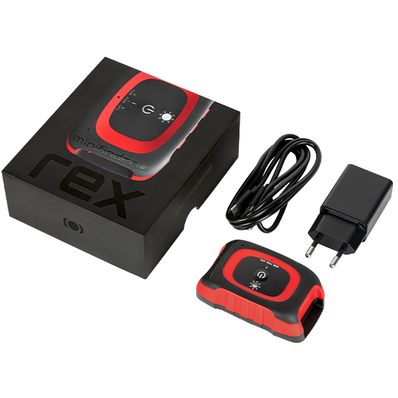 Lokalizator GPS MiniFinder Rex dla Psa Myśliwskiego 100h Pracy IP67