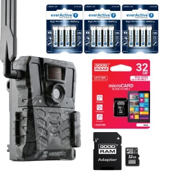 Zestaw Fotopułapka Hikmicro M15 LTE + 12x AA + Karta SD 