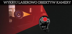 Wykrywacz podsłuchów, lokalizatorów GPS i kamer WiFi MD8000 detektor z sondą i laserem