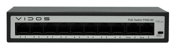 Switch PoE 8 Portowy PS82/60 Vidos ONE