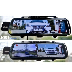 ZESTAW Kamera w lusterku wstecznym 2K HS900PRO SONY +  Lokalizator GPS 4G MK30B