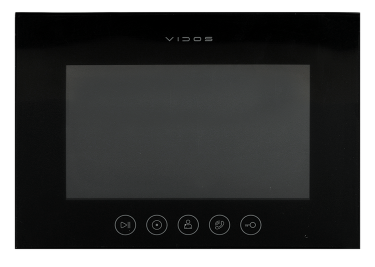 Zestaw Vidos Skrzynka na listy z wideodomofonem S14D-SKP + Monitor M11B-X czarny WiFi Vidos X