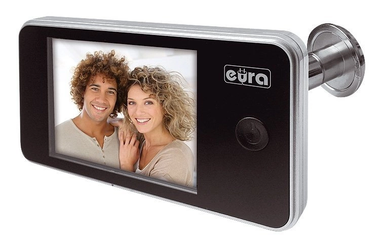 Wideo Wizjer do Drzwi Srebrny "Eura" VDP-01C1 3,2'' LCD