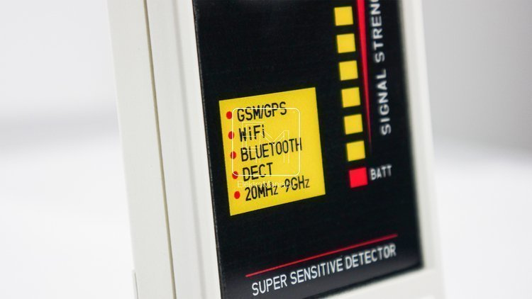 Profesjonalny Wykrywacz Podsłuchów, Kamer WiFi i Lokalizatorów GPS RF-950 PRO