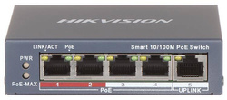 Switch POE DS-3E1105P-EI 4-PORTOWY Hikvision