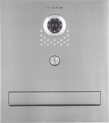 Zestaw Vidos Skrzynka na listy z wideodomofonem S551-SKM + Monitor M670W biały