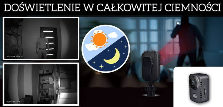 Mini kamera szpiegowska dyskretna z czujnikiem ruchu MD31