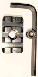 Szyna Weaver pod montaż statywowy 1/4" kompatybilna z Habrok Hikmicro 