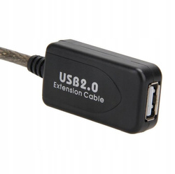 Kabel Przedłużacz USB 2.0 AKTYWNY 10M