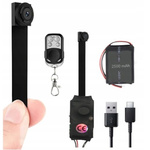 Mini kamera szpiegowska do ukrycia S80 Full HD pilot długi czas pracy