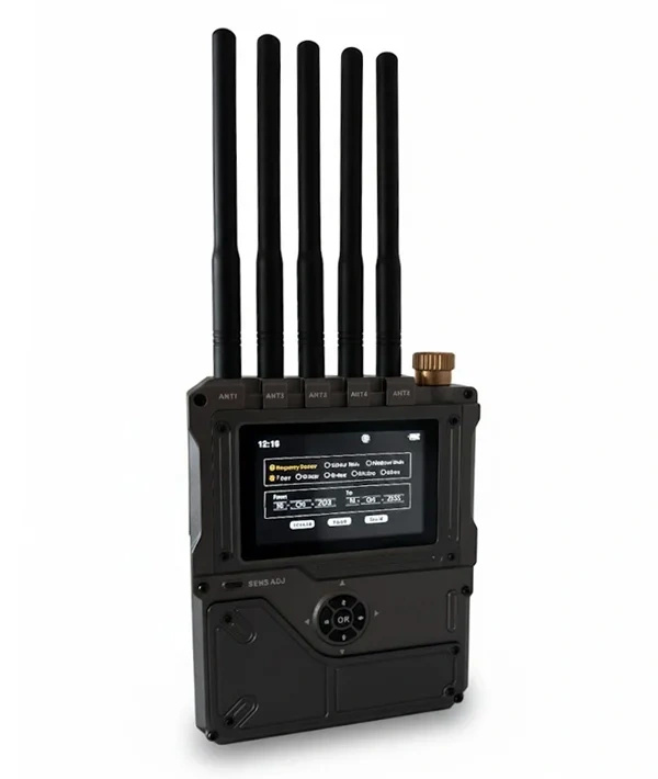 Wykrywacz sygnałów podsłuchów lokalizatorów gps kamer D8000 Max