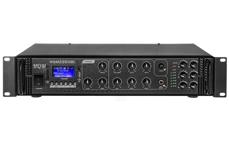 Wzmacniacz do głośników PA HQM 2350BC Bluetooth 350W + pilot
