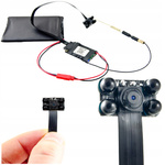Mini kamera szpiegowska WIFI HD P2P 4IR S06NB do dyskretnego monitoringu