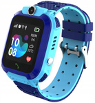 Smartwatch dla Dzieci Q12 GPS Kamera IP68 Niebieski Aplikacja SeTracker