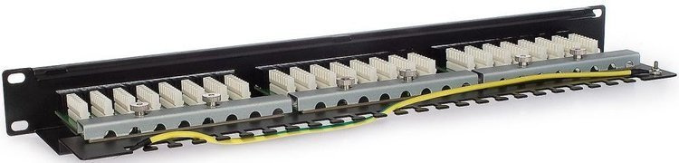 Patch panel 24-porty FTP6 19" PP24