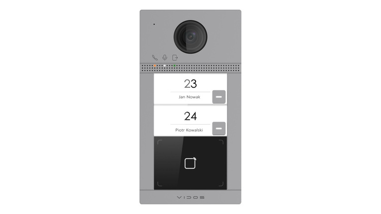 Stacja bramowa Vidos S2402-N IP (natynkowa)