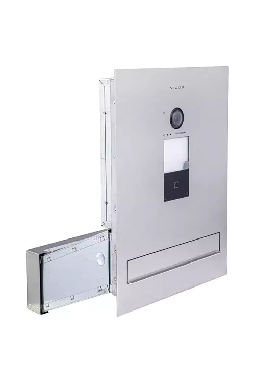 Zestaw Skrzynka na listy z wideodomofonem S2401-SKM + Monitor IP M2020 Vidos One + Switch POE PS42/60