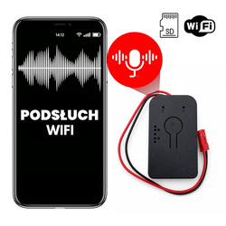 Dyktafon WiFi MKING MKAR09 – nasłuch online i długie czuwanie