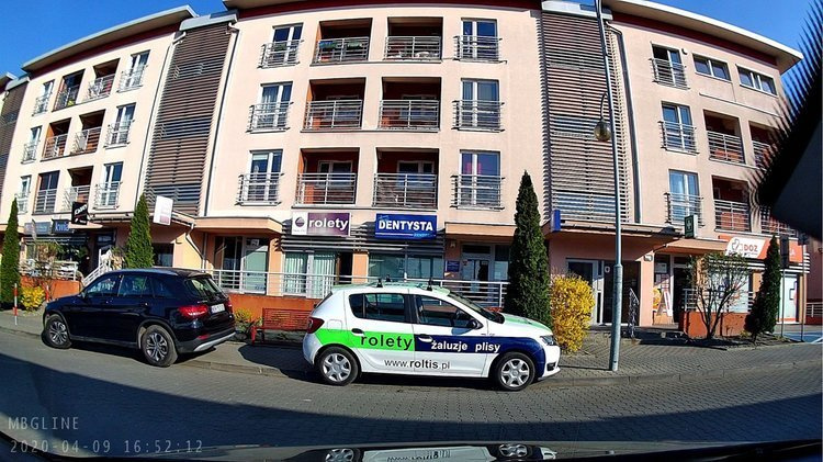 Kamera w lusterku wstecznym 2K HS900PRO SONY + Adapter zasilania dla trybu parkingowego