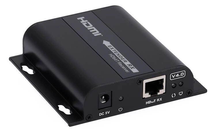 Odbiornik do zestawu konwerter/extender HDMI na IP+IR 1x5e z przedł. pilota v4.0