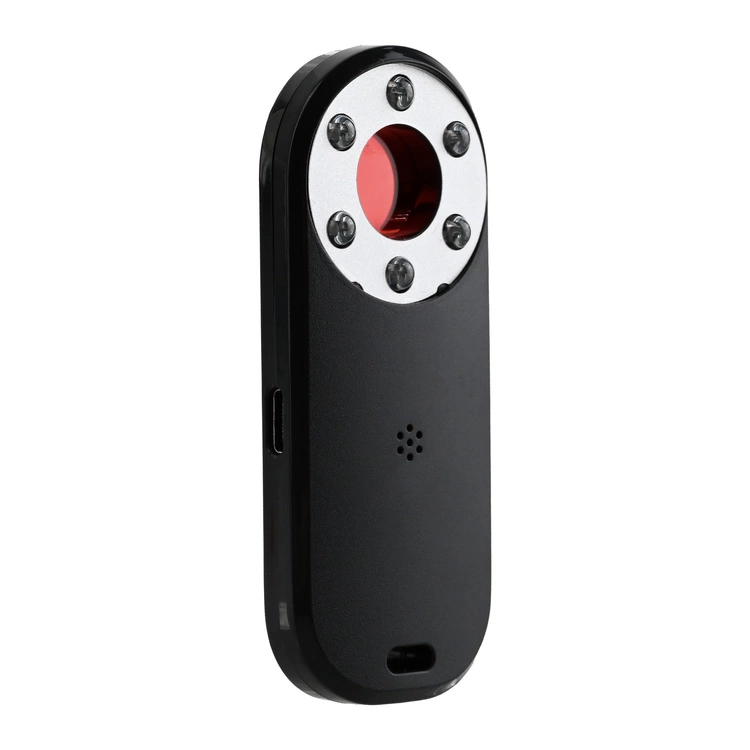 Wizjer optyczny w detektorze MK400 do namierzania ukrytych kamer szpiegowskich