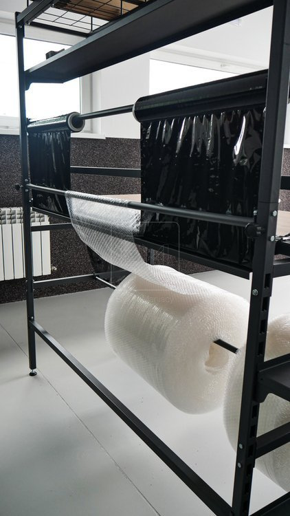 Stół do pakowania 4lop Rozszerzony 80x180 cm półka na kartony nóż