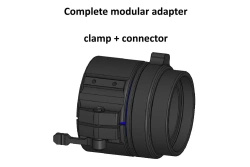 Adapter modułowy Rusan clamp 55 mm do nasadek noktowizyjnych termowizyjnych MAR-55