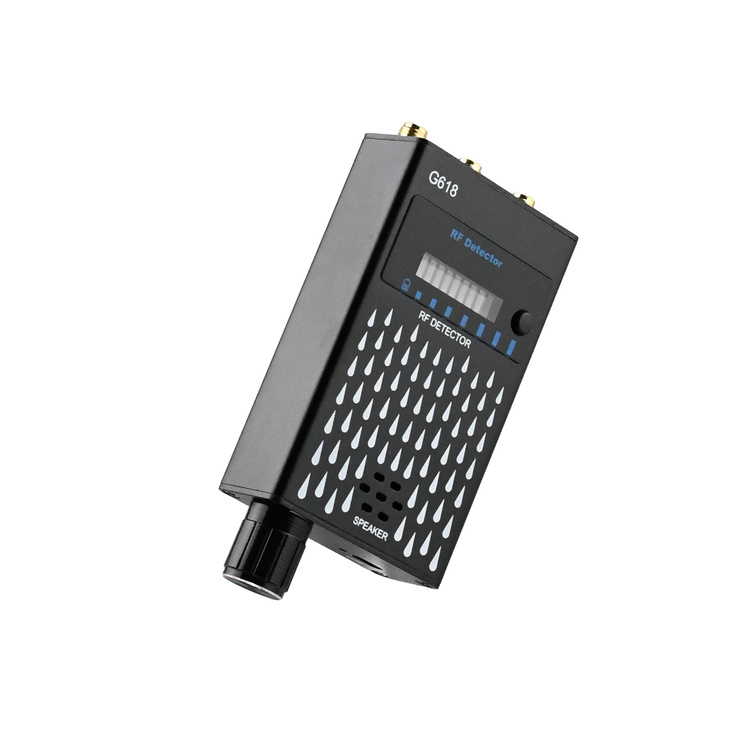 Wykrywacz podsłuchów, kamer i lokalizatorów GPS – MK618 do skanowania pomieszczeń 