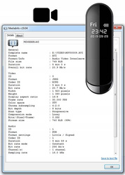 OULTLET Mini kamera szpiegowska V8 dyktafon 64GB Full HD LCD