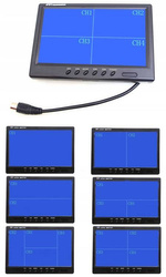 Zestaw Cofania Kamera + Monitor 4-kanałowy 9"+ Pilot