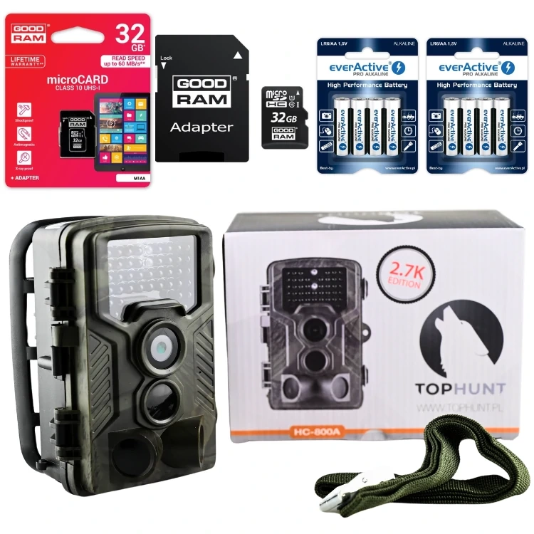 Zestaw TOPHUNT HC-800A - zawartość opakowania
