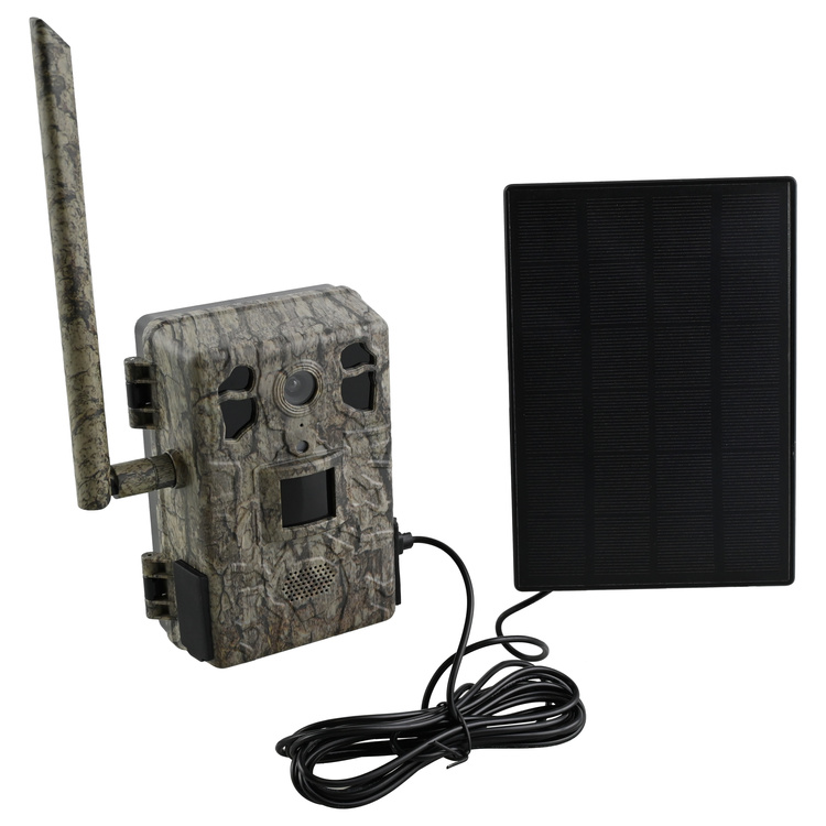 Zestaw fotopułapka z podglądem na żywo TopHunt 2.7K 4G LTE Tree Grain