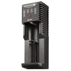 Ładowarka do akumulatorków cylindrycznych Li-ion oraz Ni-MH everActive UC-100C z funkcją Power Bank