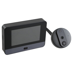Wizjer elektroniczny judasz z czujnikiem ruchu JDS1 tryb nocny