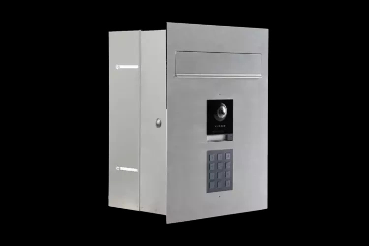 Zestaw Srzynka na listy w wideodomofonem S2201D-SKP + Monitor IP M2010 Vidos One + Switch POE 