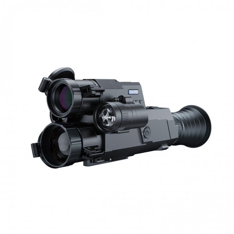 Celownik multispektralny termowizyjny/noktowizyjny z dalmierzem Pard Landsat 480 C 35/50mm 850nm