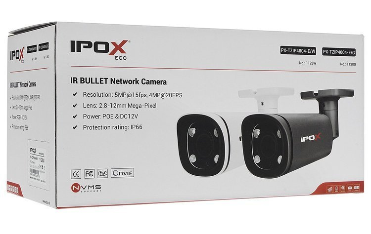 WYPRZEDAŻ Kamera IP 4Mpx PX-TZIP4004-E/W