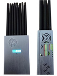 Profesjonalny zagłuszacz dronów sygnału WiFi Jammer 2G 3G 4G 5G 5,8G 2.4G WIFI VHF UHF GSM LTE 24W