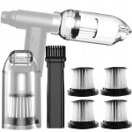 Zestaw akcesoriów odkurzających do dmuchawy MBG line JetPower J01 PRO — 4 filtry HEPA + szczotka