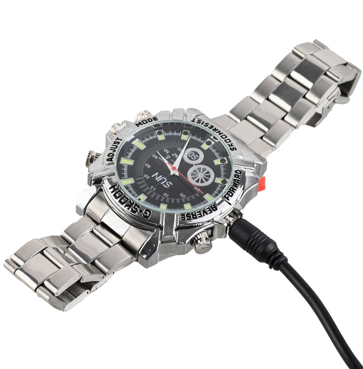 Zegarek z ukrytą kamerą szpiegowską AV 32GB