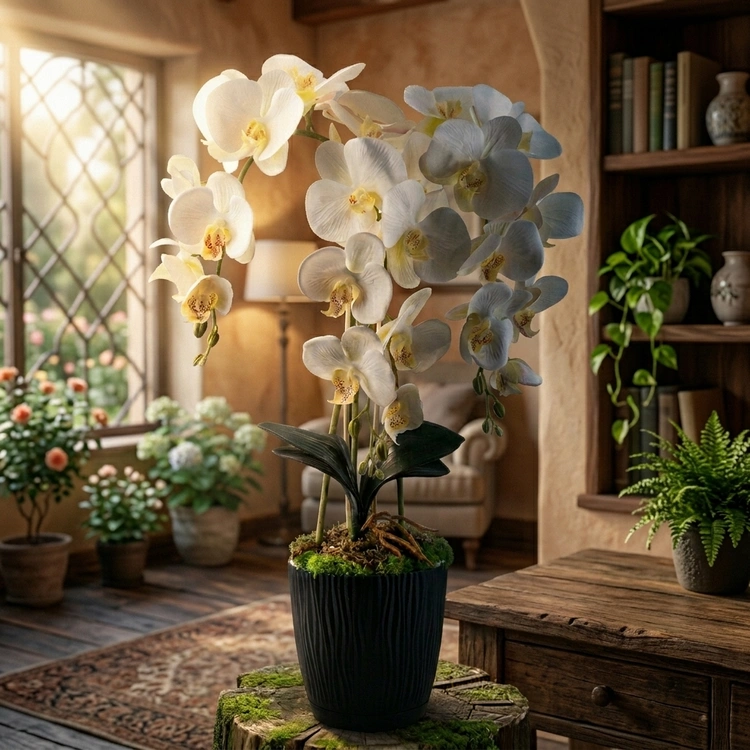 mini kamera szpiegowska ukryta w ogrodzie