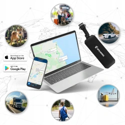 Lokalizator GPS MKX10 do Auta z Odcięciem Zapłonu Montaż Stały 12V IP65