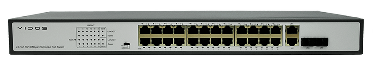 Switch PoE 24 Portowy PS242/370 Vidos ONE
