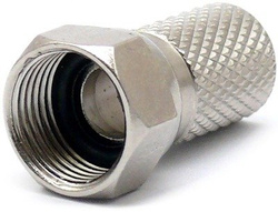 Złącze F 6,8mm z uszczelką