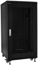 Szafa Rack 18U 19" 600 z siatką R19-18U/600 S6618DP
