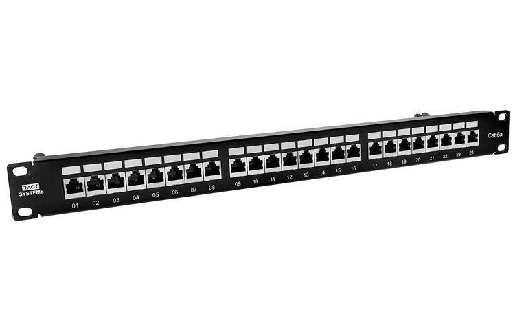 Patch panel 24-porty FTP6a 19" PP24