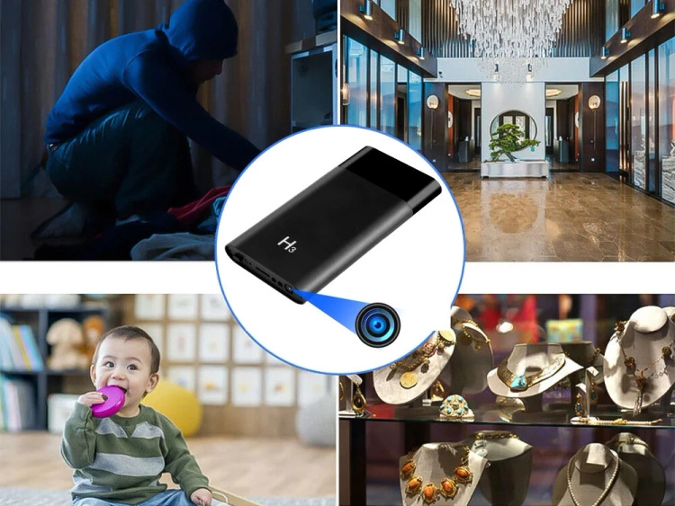 Mini ukryta kamera w powerbank H3 tryb nocny Full HD