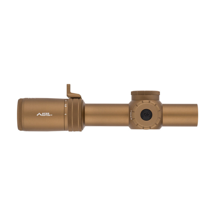 Luneta celownicza Primary Arms Compact PLx-1-8x24 mm FFP iR ACSS Raptor M8 Yard 5.56 /.308 FDE