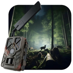 OUTLET Fotopułapka HC-935 4G LTE Full HD — zdalne powiadomienie SMS i e-mail, nocny zasięg 25 m