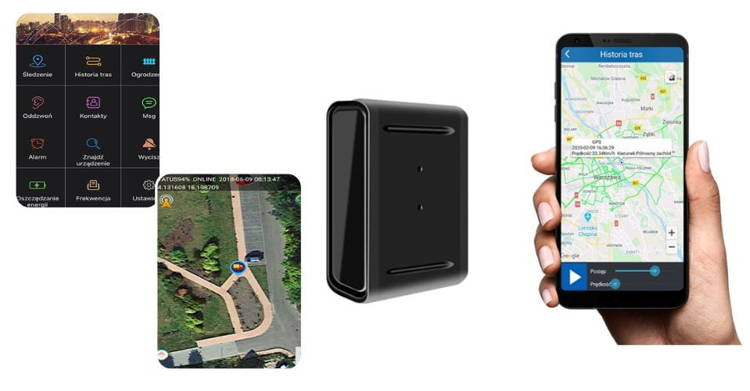 Lokalizator GPS HERMES Wodoodporny IP65 z Magnesem 60 Dni Pracy Podsłuch